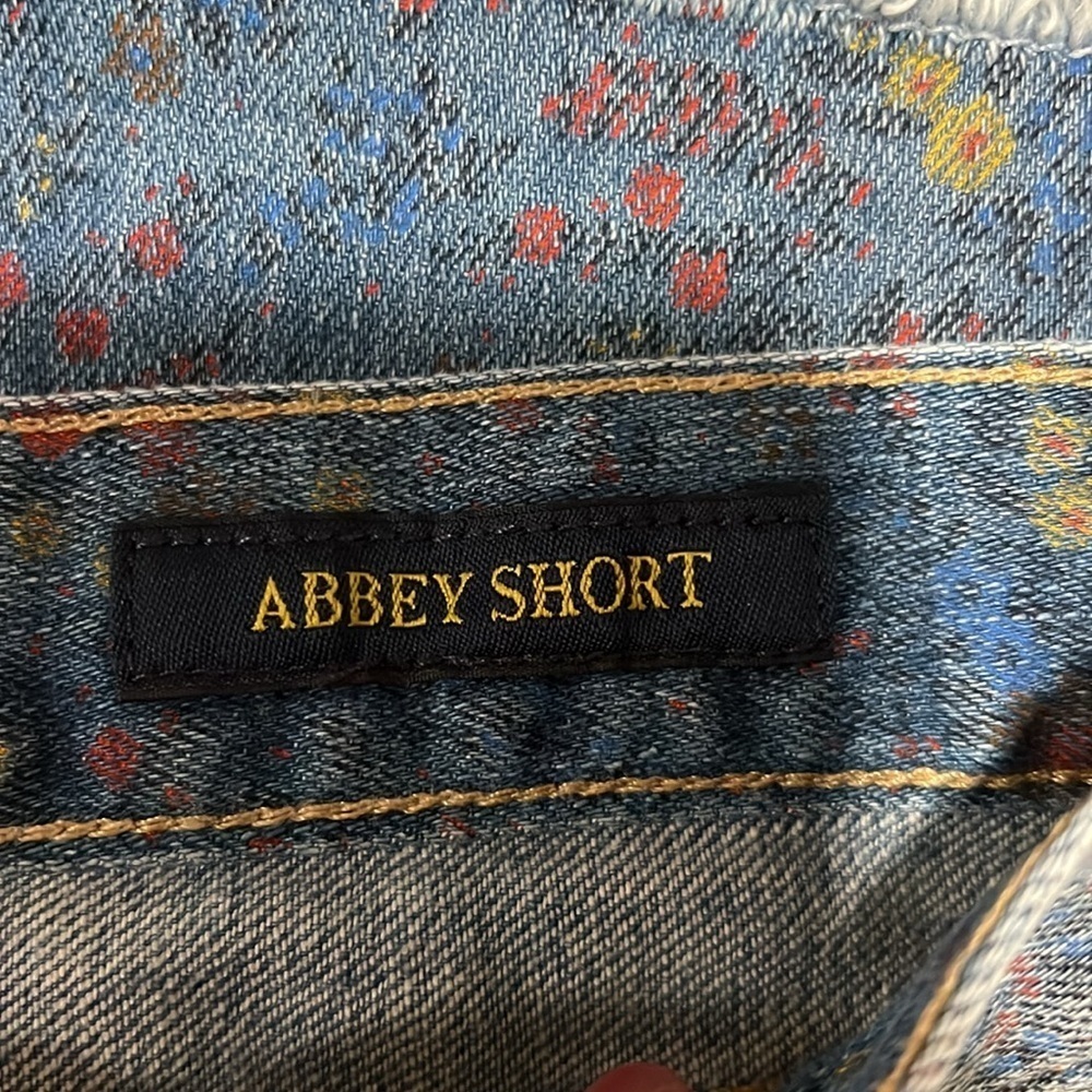 Lucky Brand Abbey DBL Roll Wildflower Paisley Short​​​​ - Picture 15 of 16